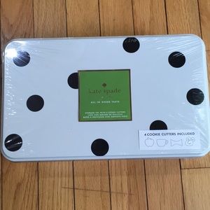 🌷Kate Spade All in Good Taste 4 cookie cutters